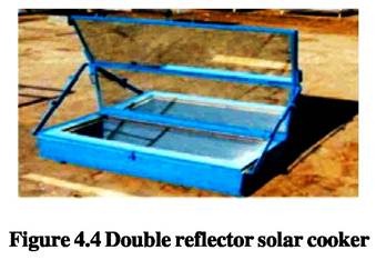 Double Refletor Solar Cooker