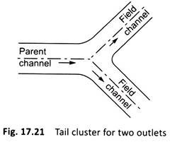 Tail Cluster for Two Outlets